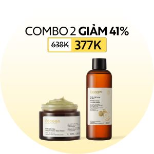 Combo Mặt nạ bí đao 100ml và Nước tẩy trang bí đao 500ml