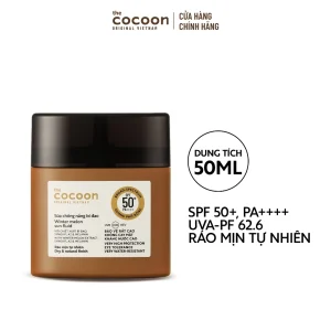 Sữa chống nắng bí đao - Ráo mịn tự nhiên SPF 50+, UVA-PF 62.6 Cocoon 50ml